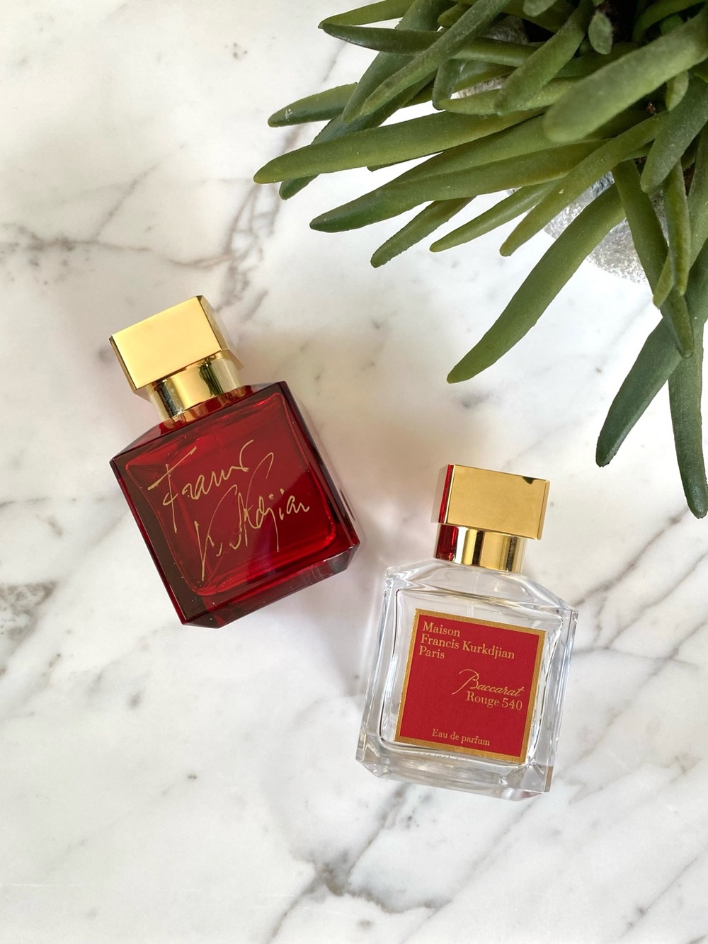 MAISON FRANCIS KURKDJIAN PARIS - Signed Empty Perfume Bottles & Boxes - Picture 1 of 16